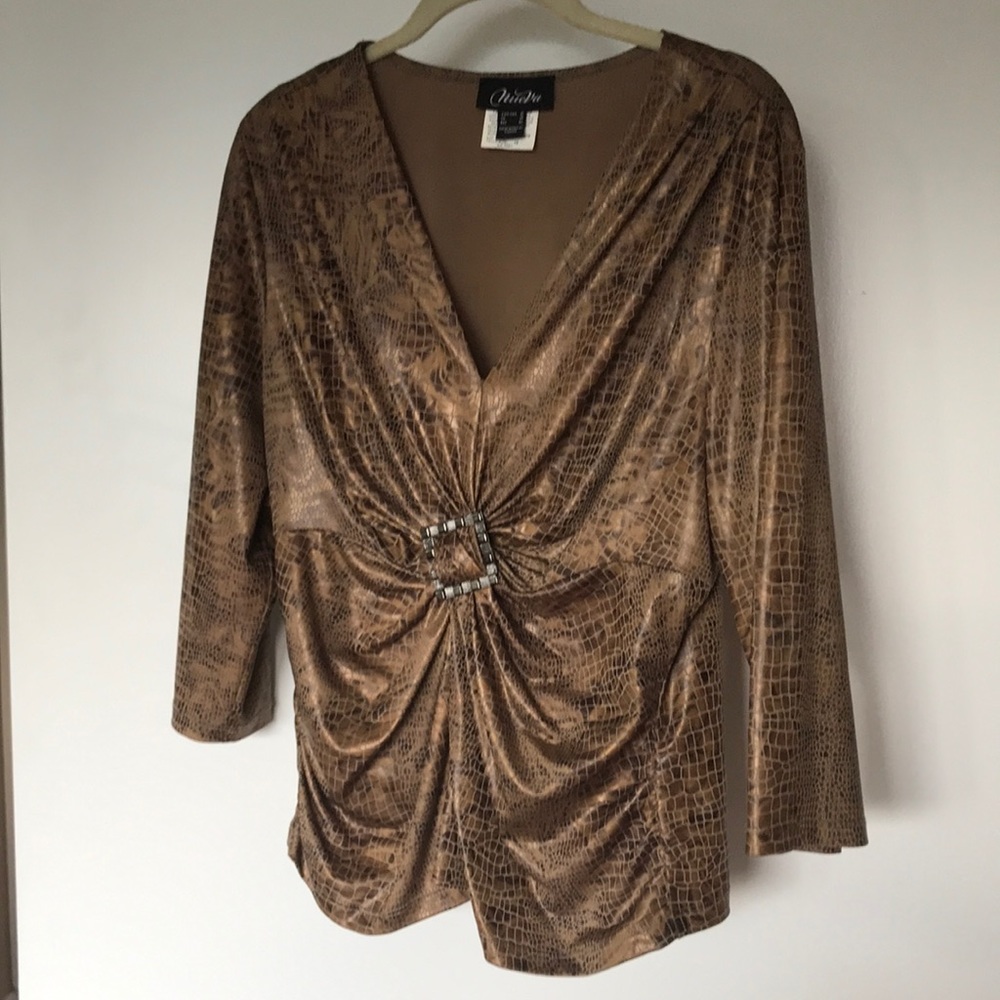 Animal print top